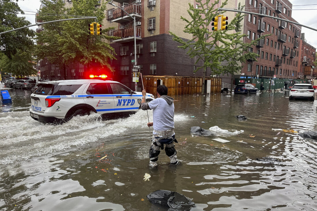 New York City area gets one of its wettest days in decades | News